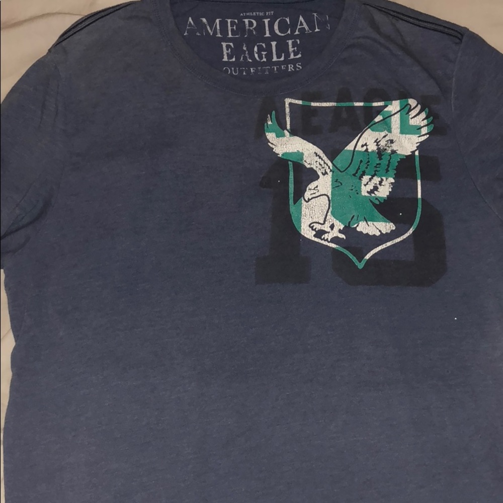 XL Light Blue American Eagle T-Shirt